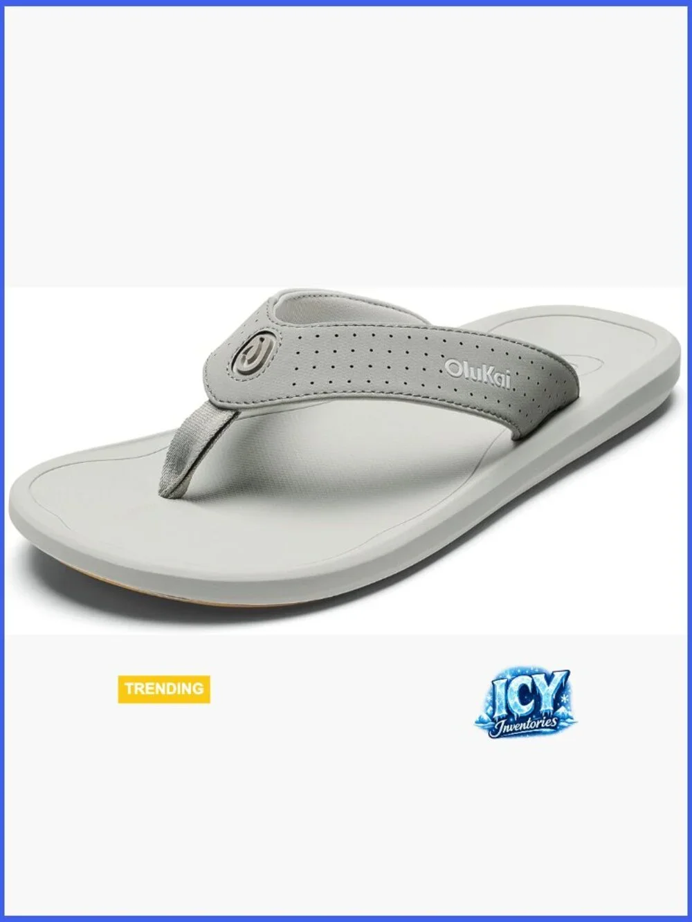 Men's Quick-Dry Beach Sandals Flip-Flop Slides Water Resistant Lightweight